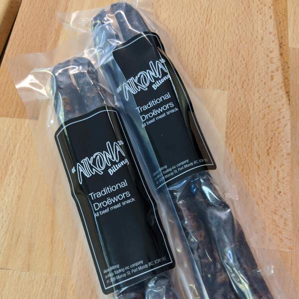 Traditional Droewors